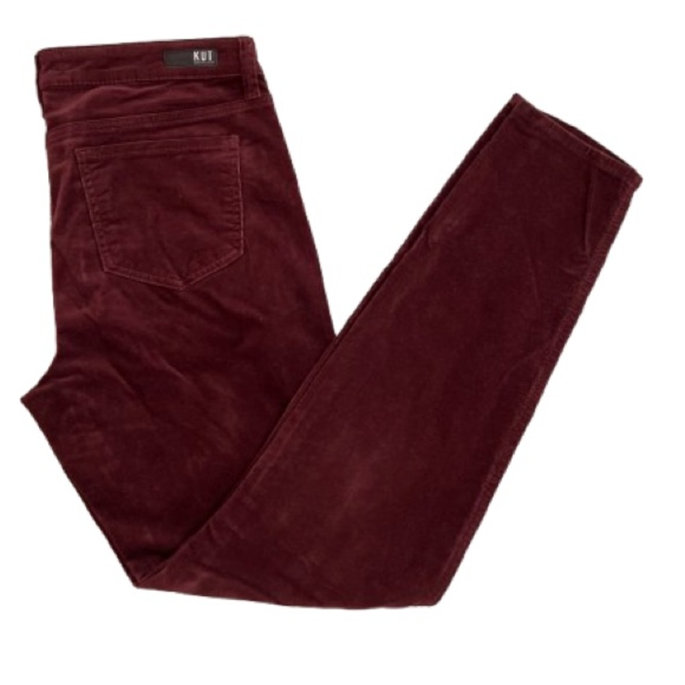 Kut from the Kloth Diana High Rise Fab Ab Skinny Corduroy Pants Sz 8